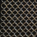 Stainless Steel Welded Ring Decorative Mesh Metal Ring